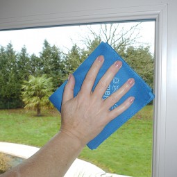 Chiffon de nettoyage de fente de fenêtre créatif, feuille de remplacement  de brosse de fenêtre, nettoyeur de fente de fenêtre (2 pièces, gris)